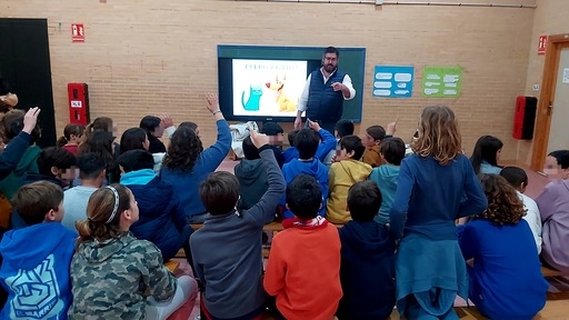 Escolares de Primaria del Colegio “Joaquín Turina”, de Sevilla, se forman en tenencia responsable 