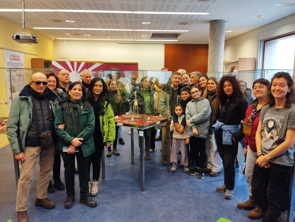 Veterinarios de Valladolid y familiares recorrieron la reserva natural Riberas de Castronuño-Vega del Duero