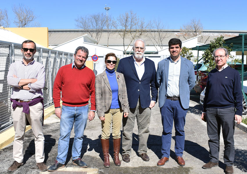 Miembros de la Junta Directiva colegial visitan el Centro Municipal Zoosanitario