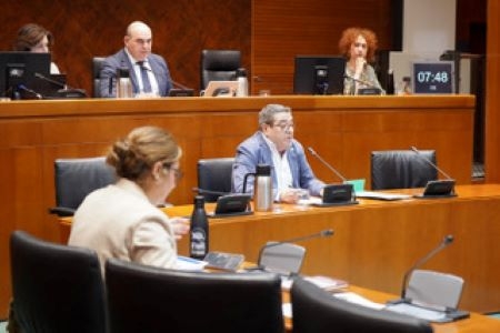 Jesús García López explica las propuestas de los veterinarios sobre el Instituto de Salud Pública de Aragón